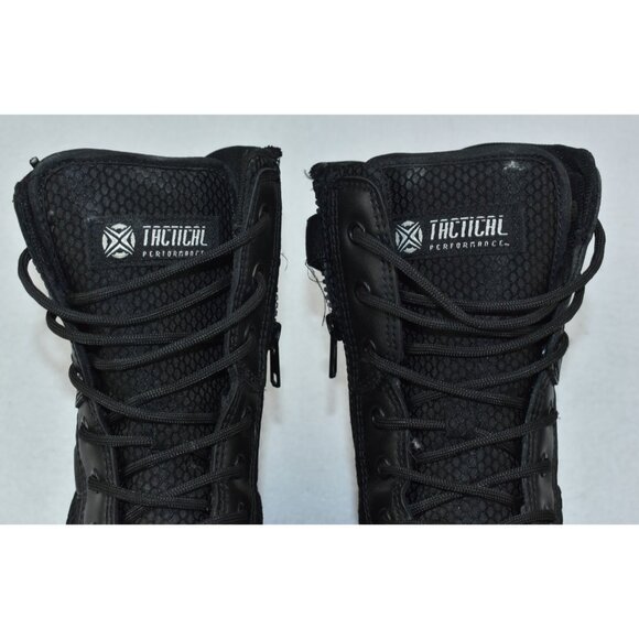 Tactical Performance Hawk Men\'s Boots Size 7.5 D Black Combat -Flaws- main image 5